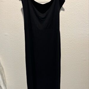 White House Black Market Elegant Black Midi Dress/Maxi Skirt
